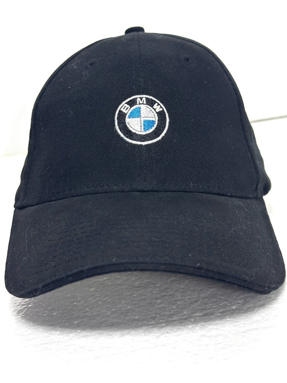 BMW Embroidered Logo Black Baseball Cap